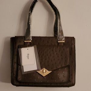 Boyee ostrich double strap Kelly handbag